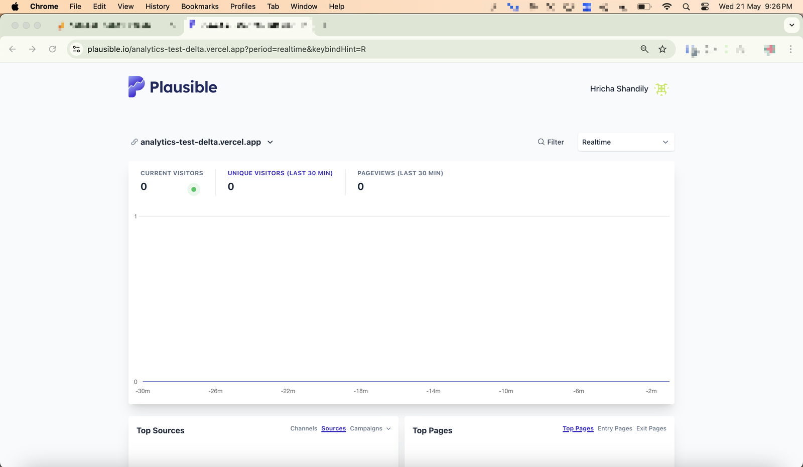 Plausible dashboard not recording traffic from data center IP addresses